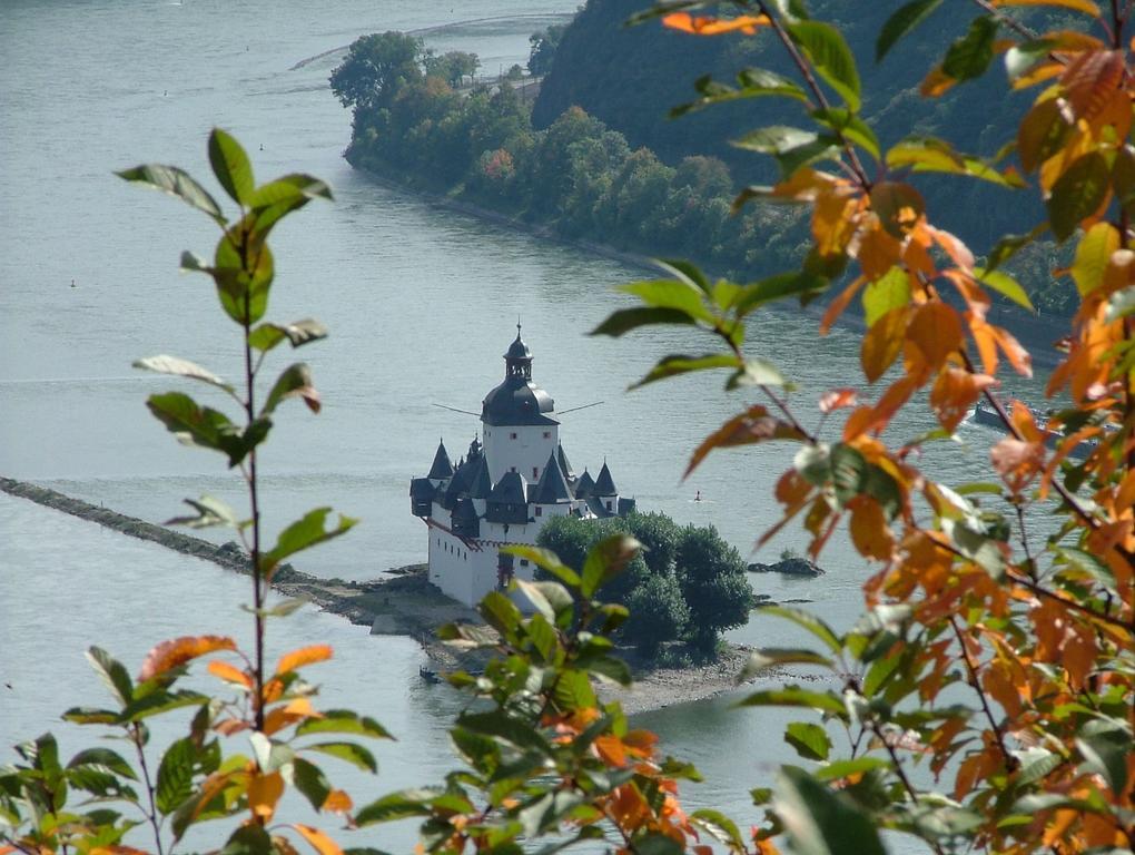 Weingut Am Lowenkopf Appartement Kaub Kamer foto