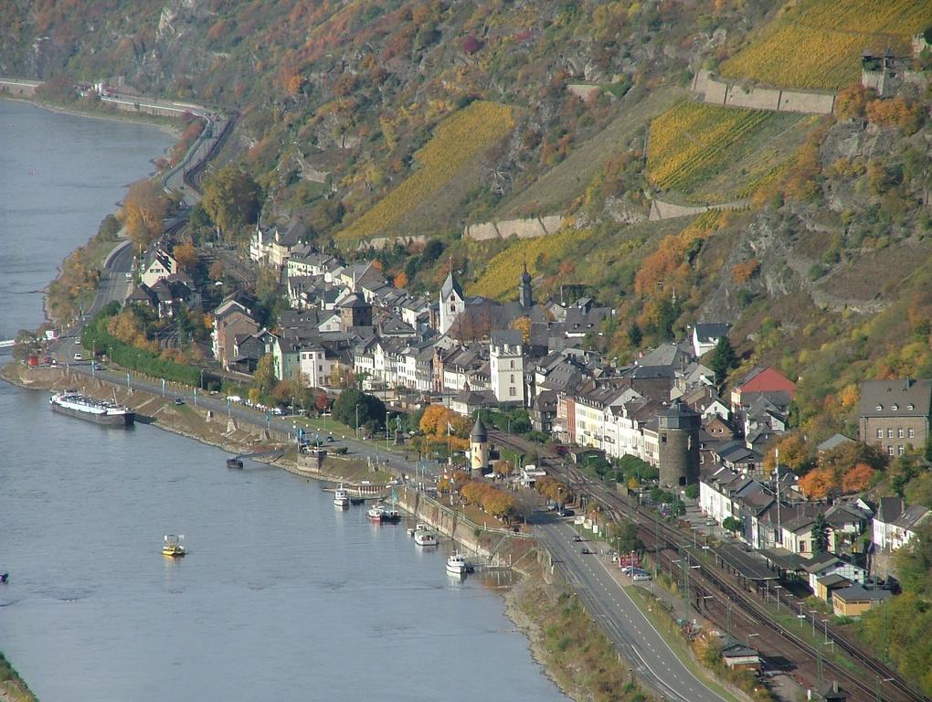 Weingut Am Lowenkopf Appartement Kaub Kamer foto